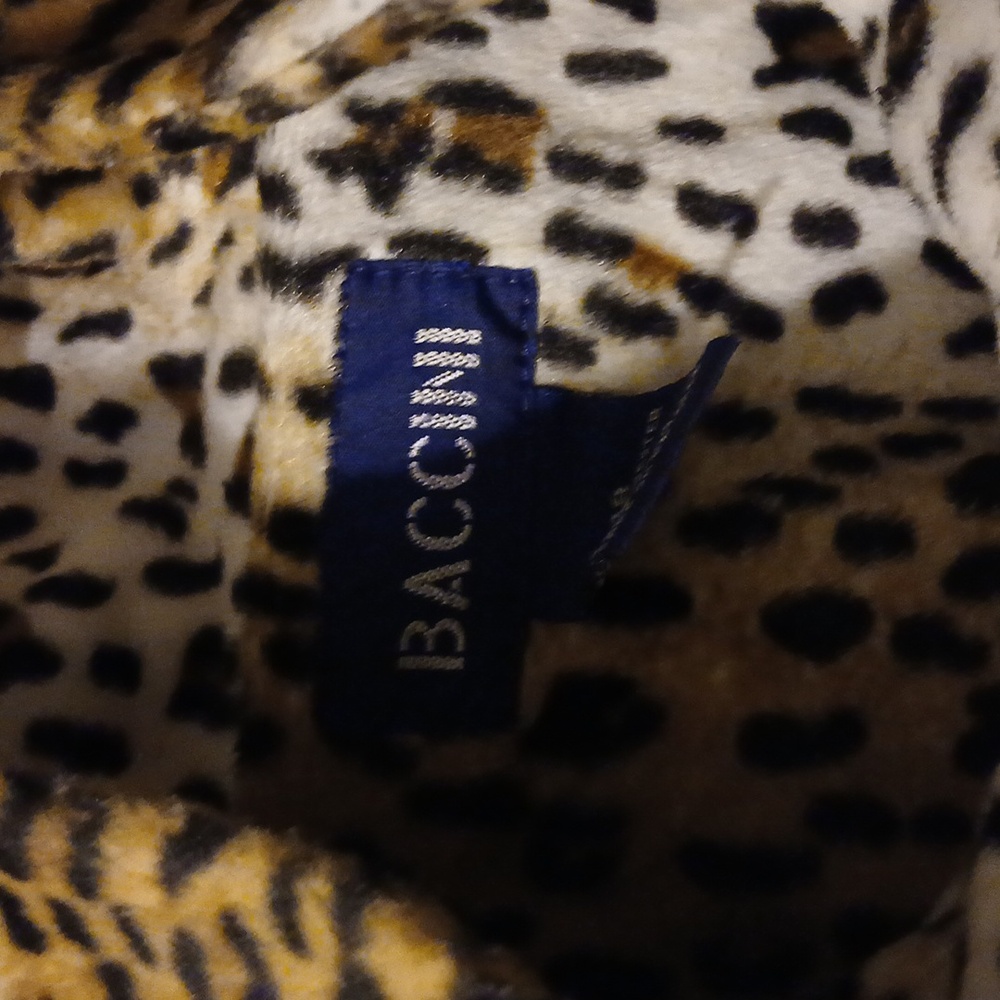 Leopard Print "Half Button Down Top - image 2